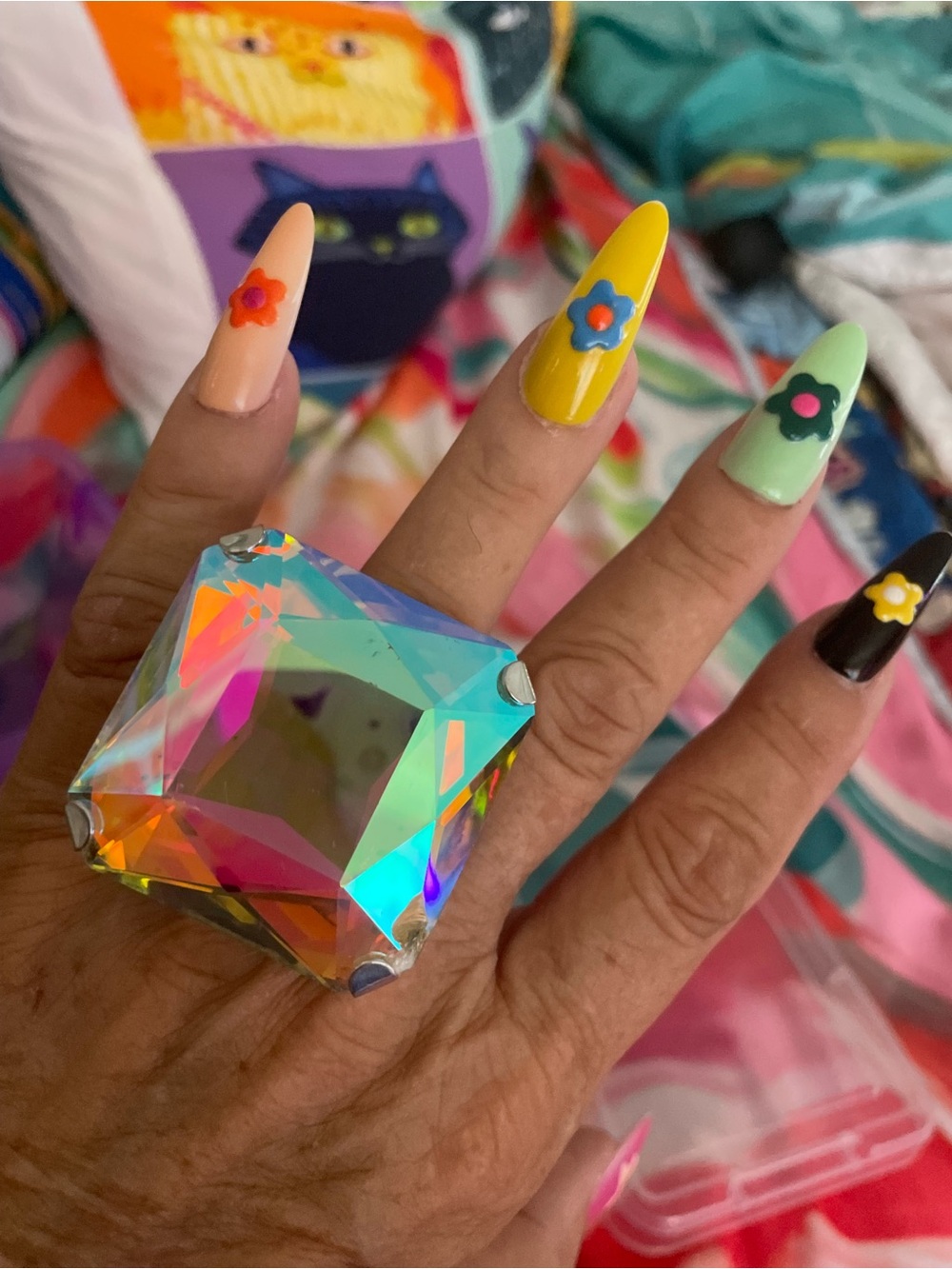 Accessories - aurora borealis costume Ring